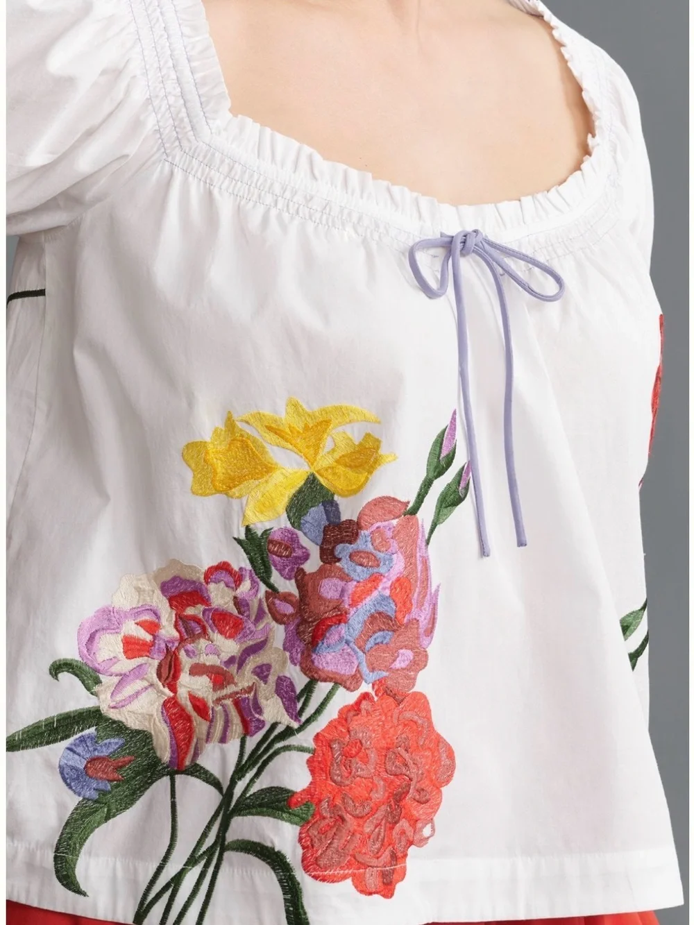 Anthropologie cream short